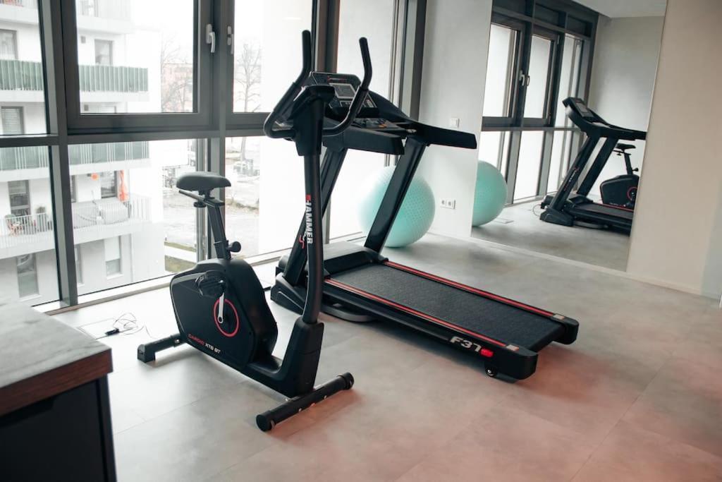 دريسدن Modern 2 R-Apartment/Netflix/Fitness/Billiard المظهر الخارجي الصورة